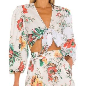 Agua Bendita x Revolve *exclusive* matching Vega Top and Lia Short set